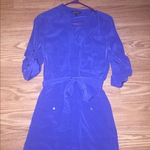 Express Royal Blue Dress
